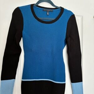 Black Blue WHBM L/S Sweater